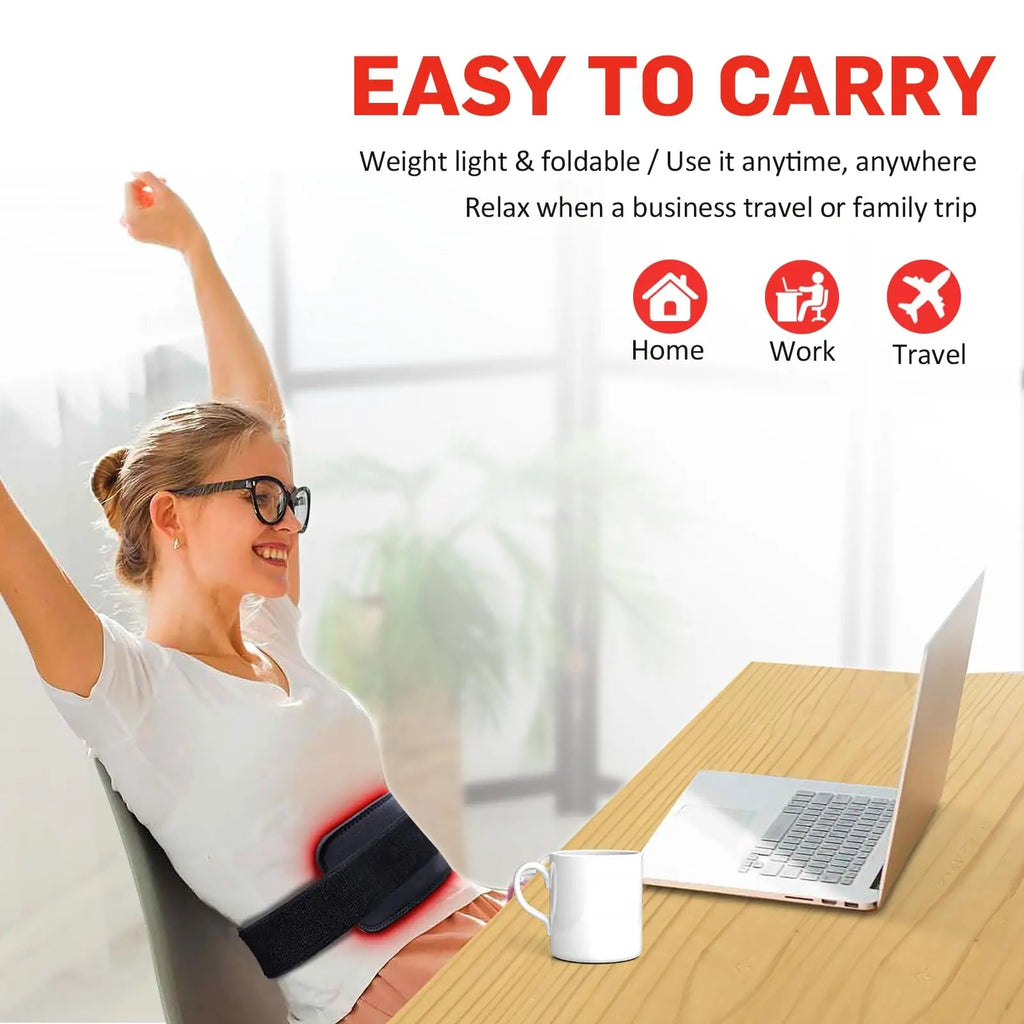 Red Light Therapy Belt, Infrared Light Therapy for Body, Wearable Wrap with Timer GMOWNW Au supplements
