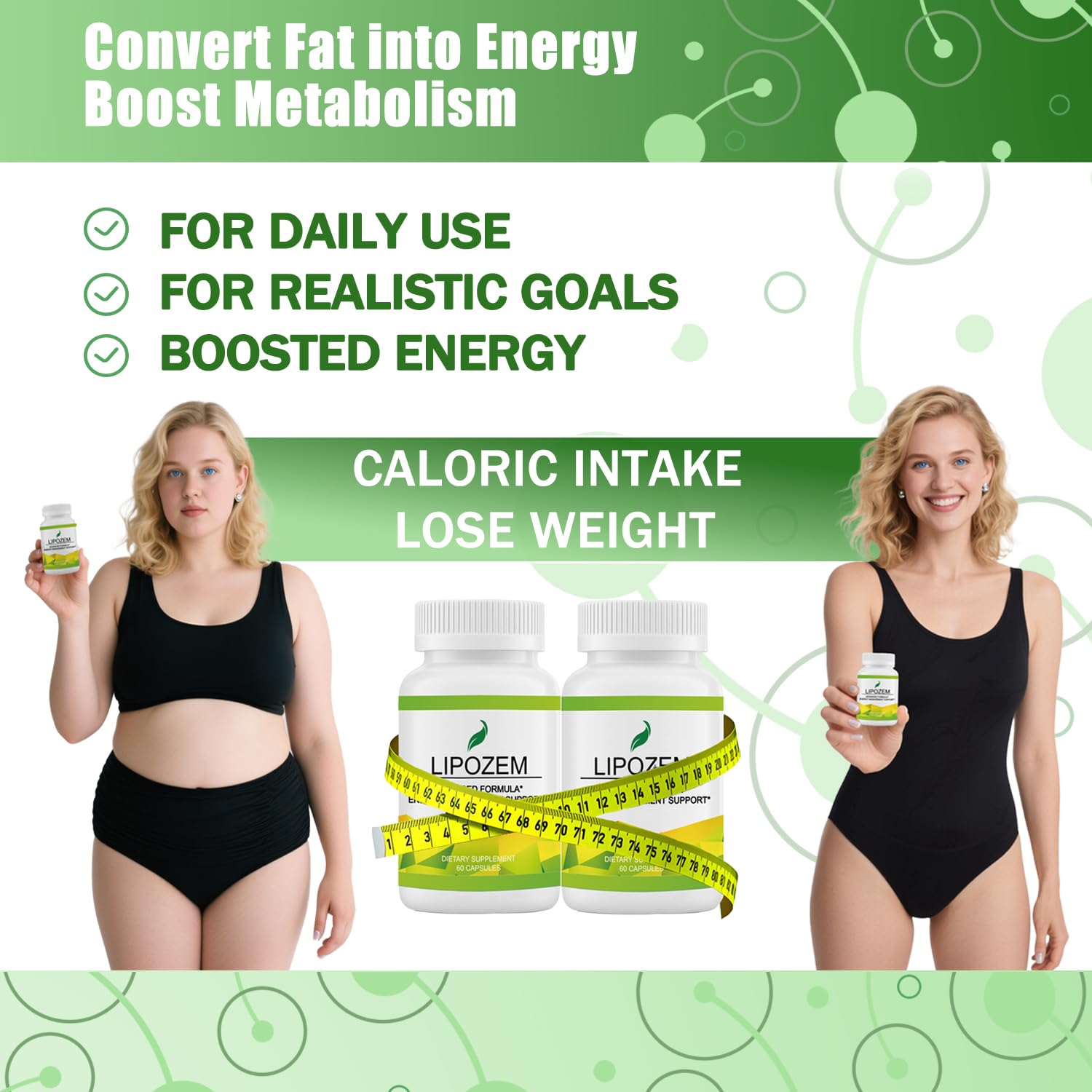 Advanced BHB Supplements, Support Natural Weight Management, Third-Party Tested, Vegan, Gluten Free, Non GMO, 60 Capsules