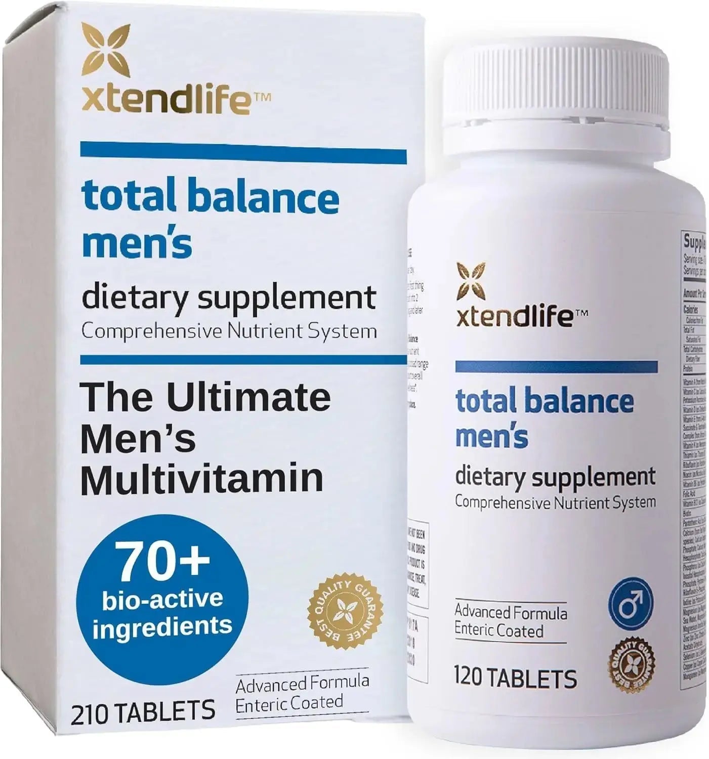 Xtendlife Total Balance Men’s Multivitamin for Immune, Heart, Digestive & Cellular Health - Daily Support Xtendlife Au supplements
