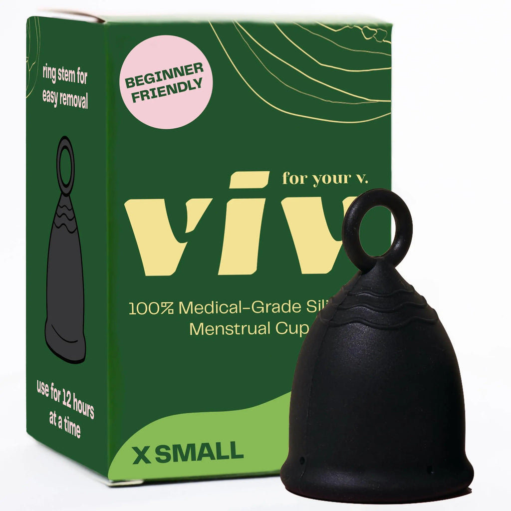 Viv for Your V Menstrual Cup | Extra Small | Safe, Comfortable, Alternative to Tampons and Pads VIV FOR YOUR V. Au supplements