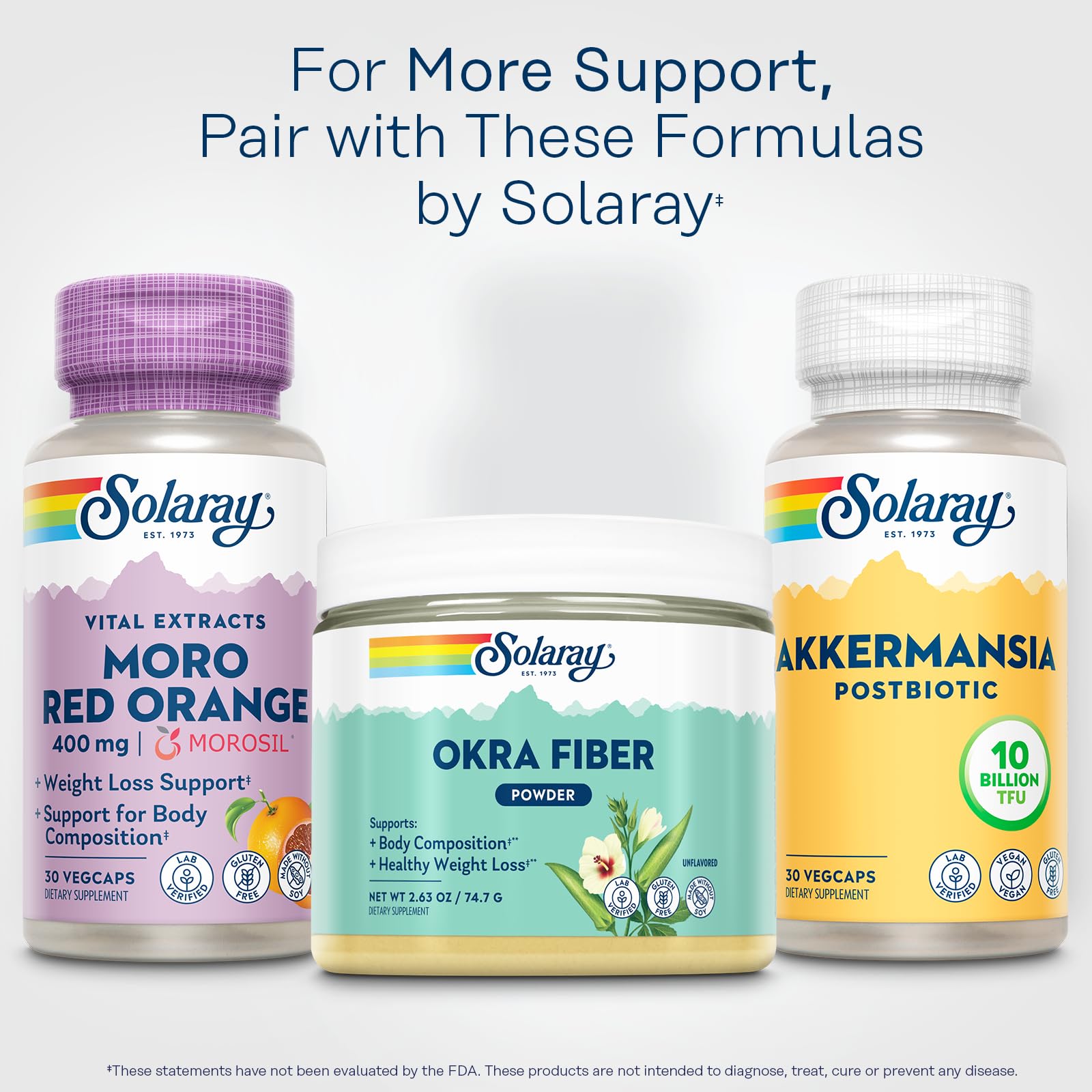 SOLARAY Akkermansia Postbiotic, Akk11, 10 Billion TFU, Beneficial Strain for Gut Health Support, Vegan, Gluten-Free, 60-Day Guarantee, 30 Servings, 30 VegCaps SOLARAY Au supplements