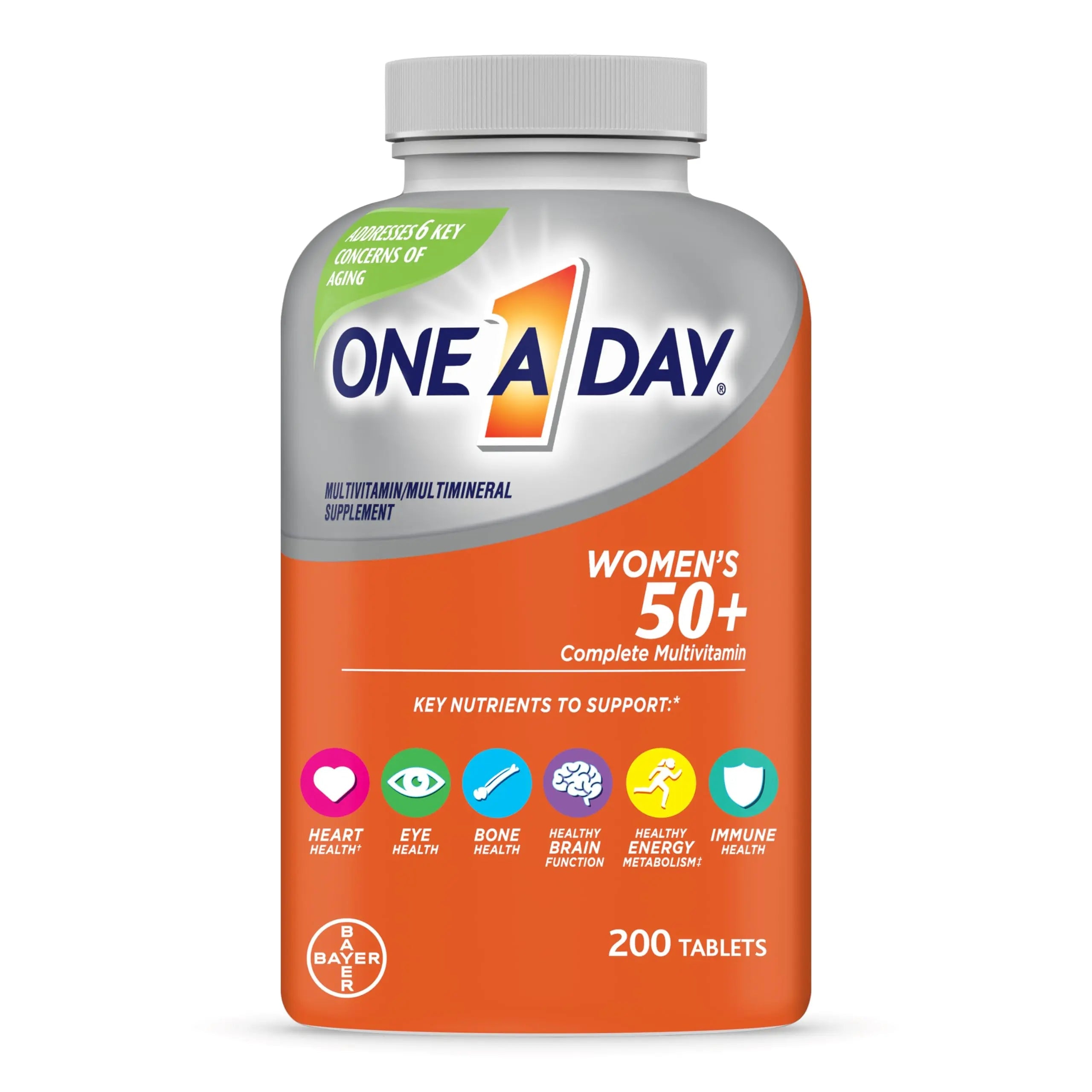 One A Day Women’s 50+ Multivitamins Tablet, Multivitamin for Women with Vitamin A, C, D ONE A DAY Au supplements