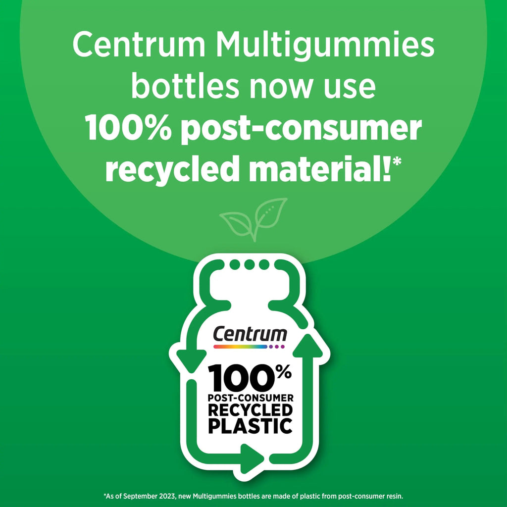 Centrum MultiGummies Gummy Multivitamin for Men, Multivitamin/Multimineral Supplement with Selenium, Antioxidants and Vitamin D3 Centrum Au supplements