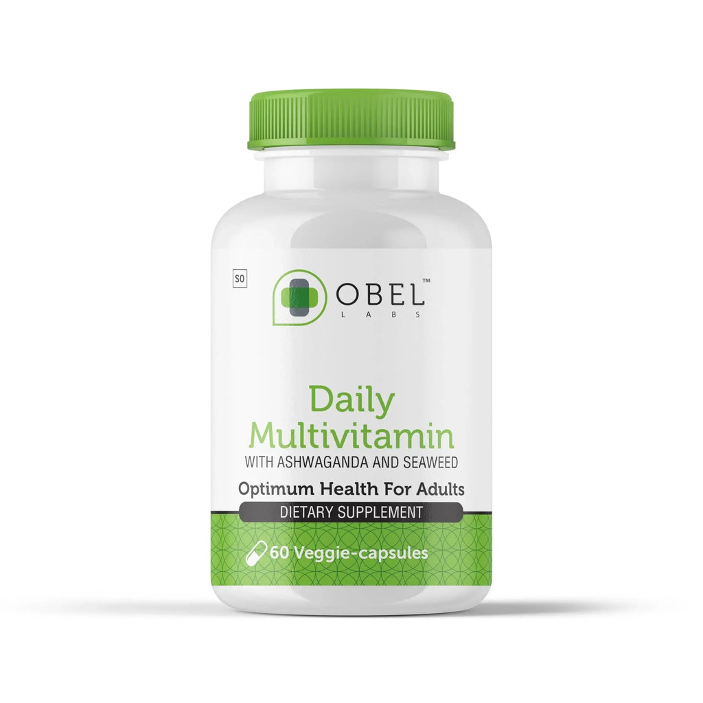 obel Daily Multivitamin | with Ashwaganda and Seaweed | Optimum Health for Adults obel Au supplements