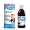 Vitabiotics Wellbaby Multi-Vitamin Liquid - Immune System Multivitamin for Infants and Babies Ages 6 Months to 4 Years - 150mL WELLBABY Au supplements