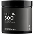 Toniiq Ultra High Purity Fisetin 500mg - 98%+ Higly Purified & Bioavailable Fisetin Supplement with MCT Oil for Absorption - Third-Party Tested Senolytic Supplements for Aging Support - 60 Capsules Toniiq Au supplements