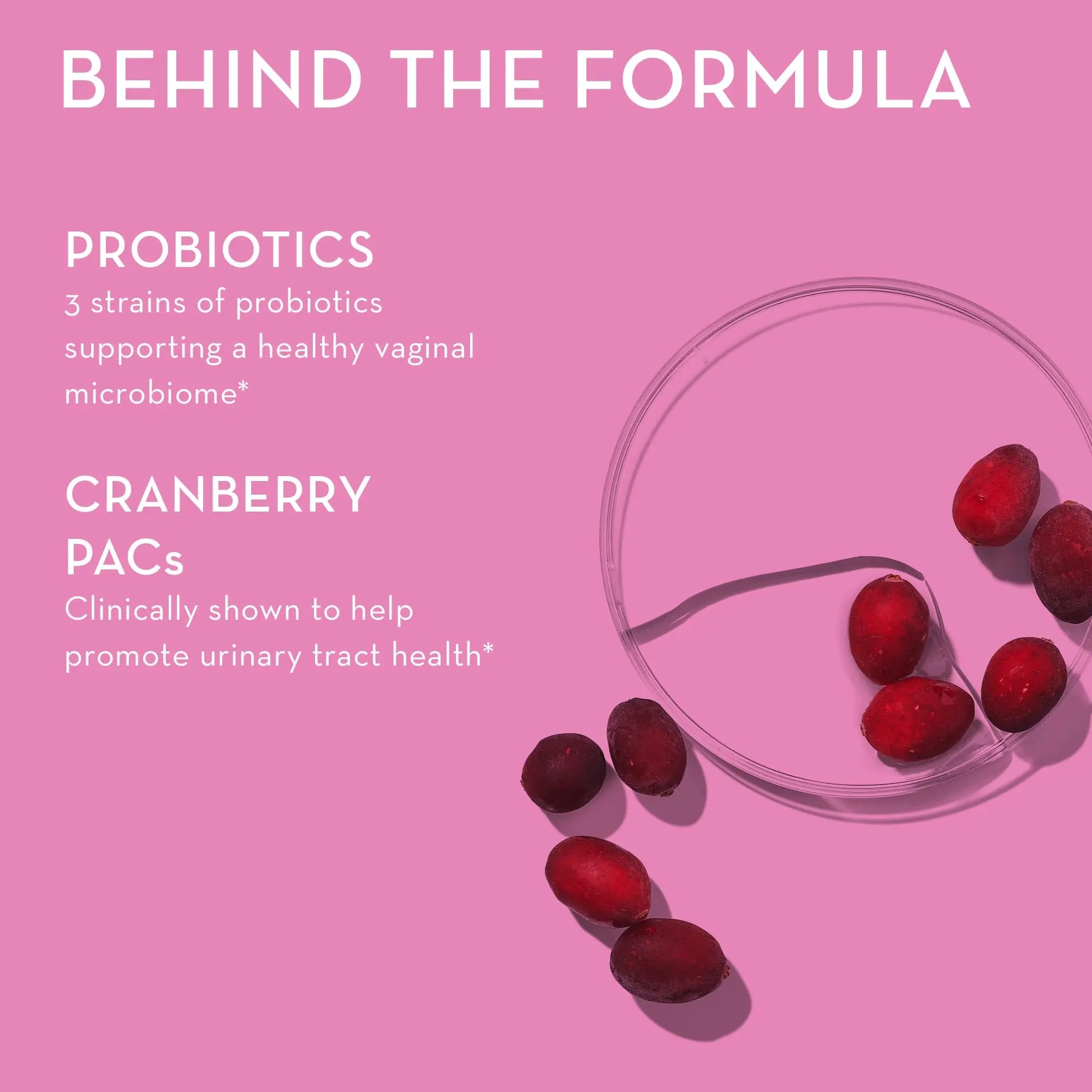 HUM Private Party Pills - Vaginal Probiotics for Women's Ph Balance with Cranberry HUM Au supplements
