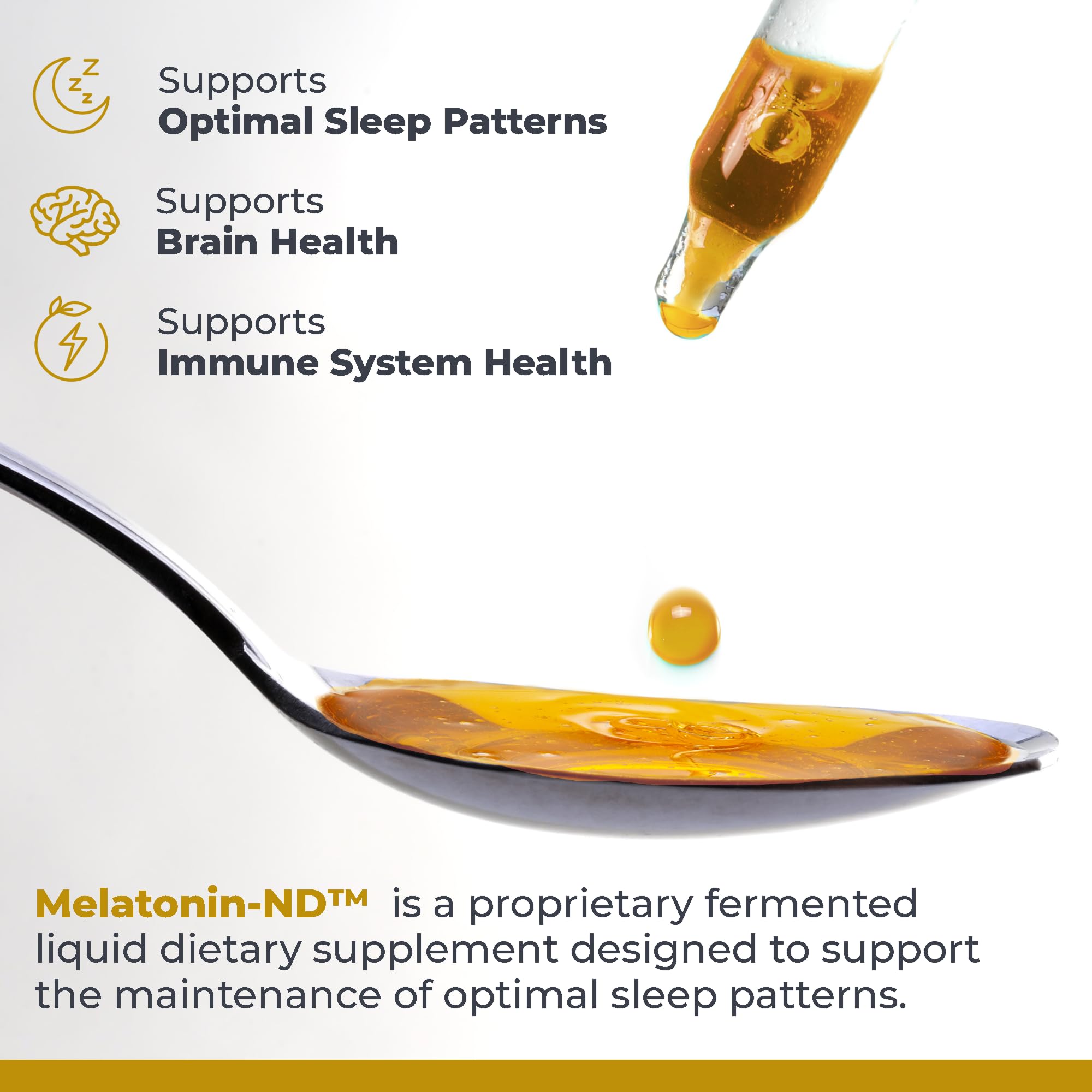 Premier Research Labs Melatonin-ND - Melatonin Liquid, Liquid Melatonin for Adults, Sublingual Melatonin Drops, Made with Organic Ingredients, Vegan Friendly - 2 Fl Oz (54 Servings) Premier Research Labs Au supplements