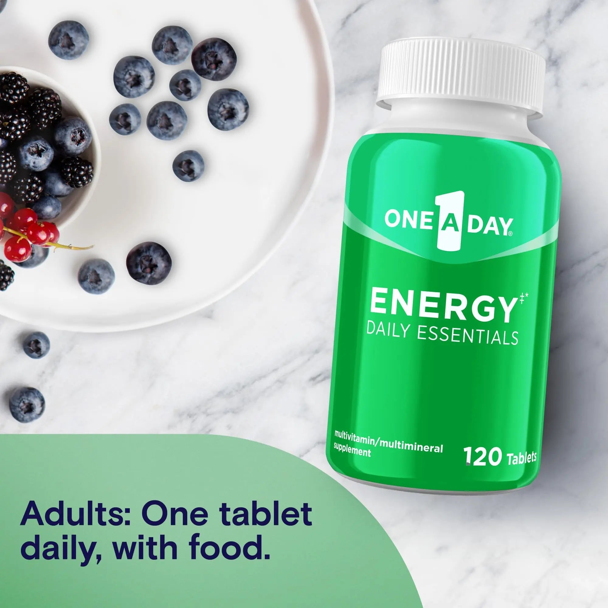 One A Day Energy Daily Essentials Multivitamin, Energy Supplement to Support Mental Alertness and Immune Health ONE A DAY Au supplements