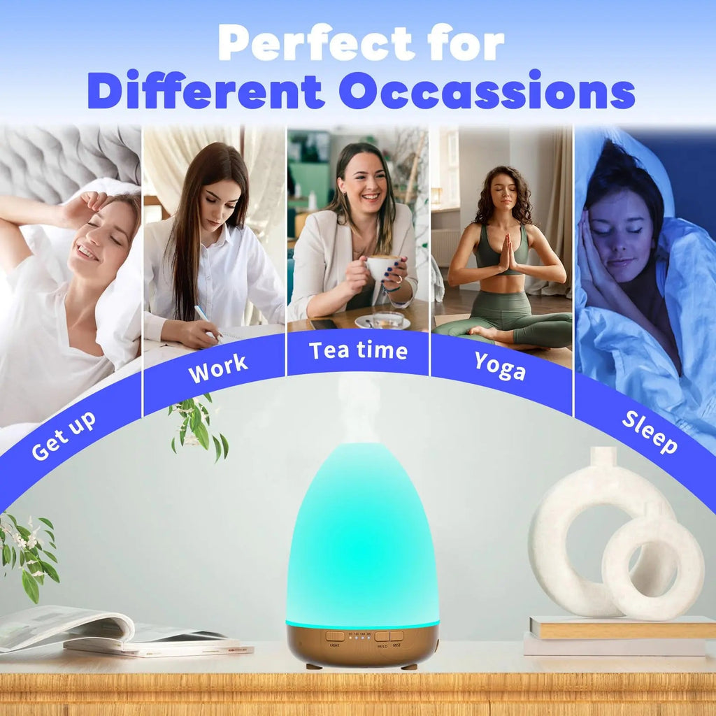 200ml Essential Oil Diffuser, Aromatherapy Diffuser,Enhanced Essential Oil Diffuser, Cool Mist Humidifier Lovegerger Au supplements