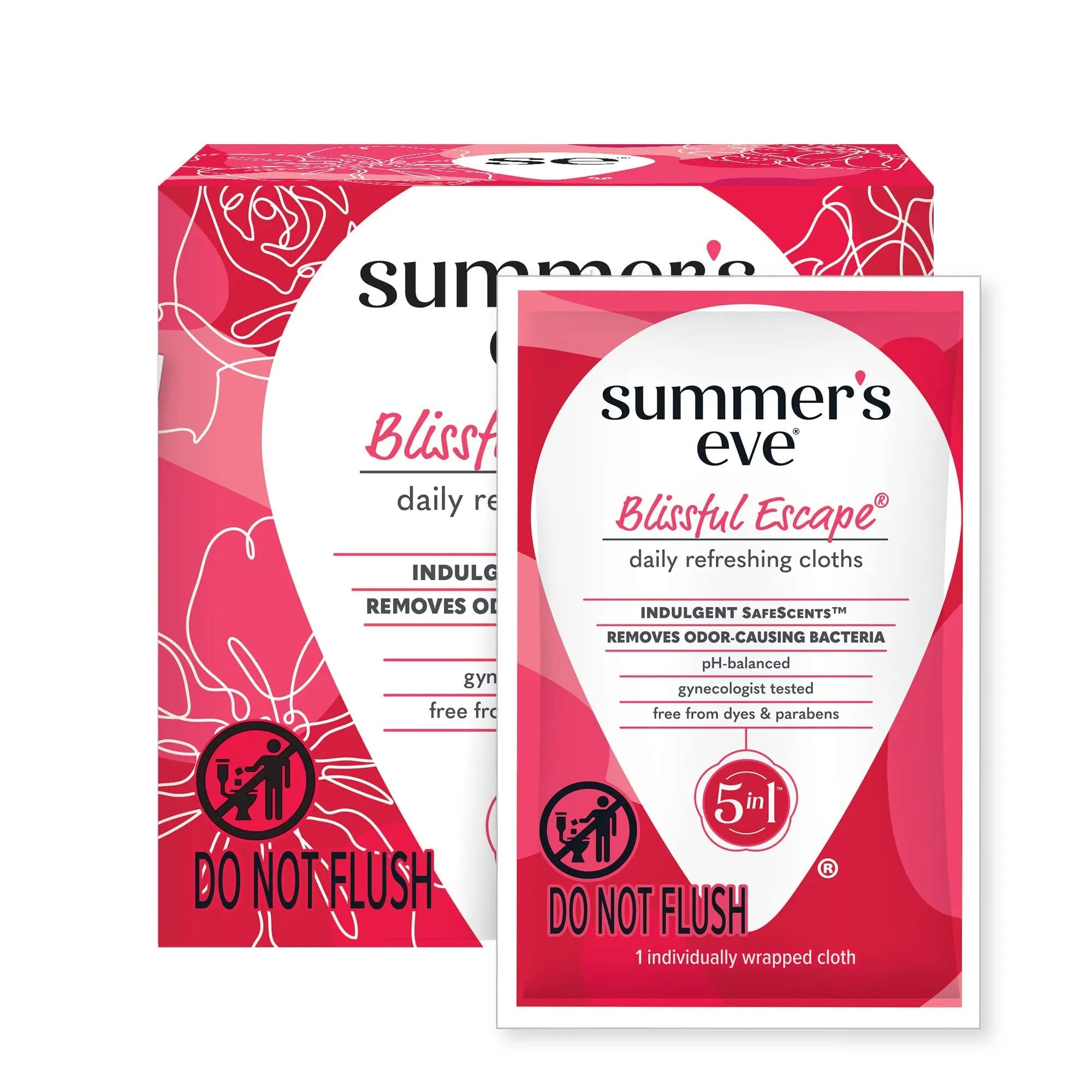 Summer's Eve Blissful Escape Daily Refreshing Feminine Wipes, Removes Summer's Eve Au supplements