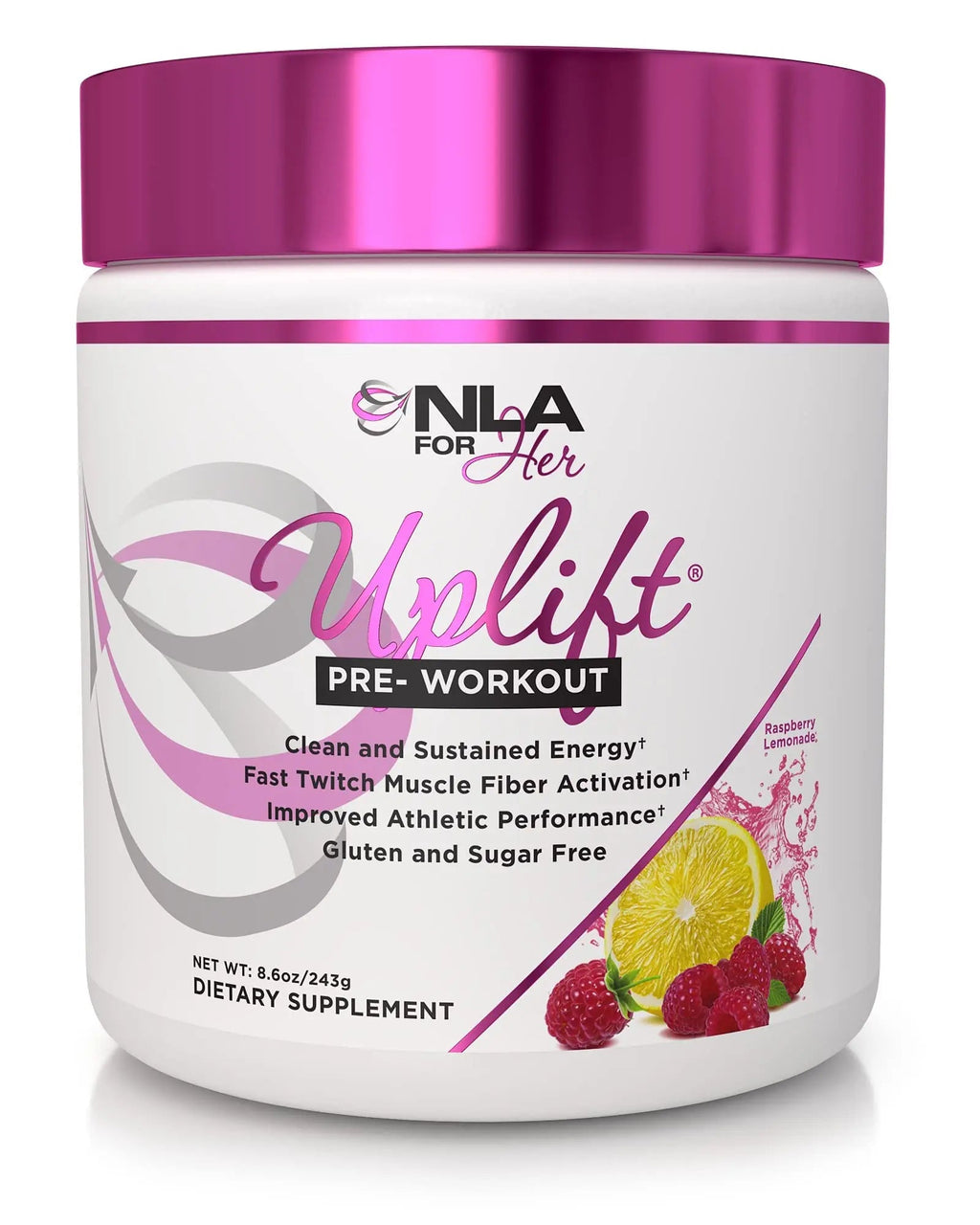 NLA for Her Pre/Intra Workout Stack (Includes Her Thermogenic Amino Georgia Peach NLA for Her Au supplements