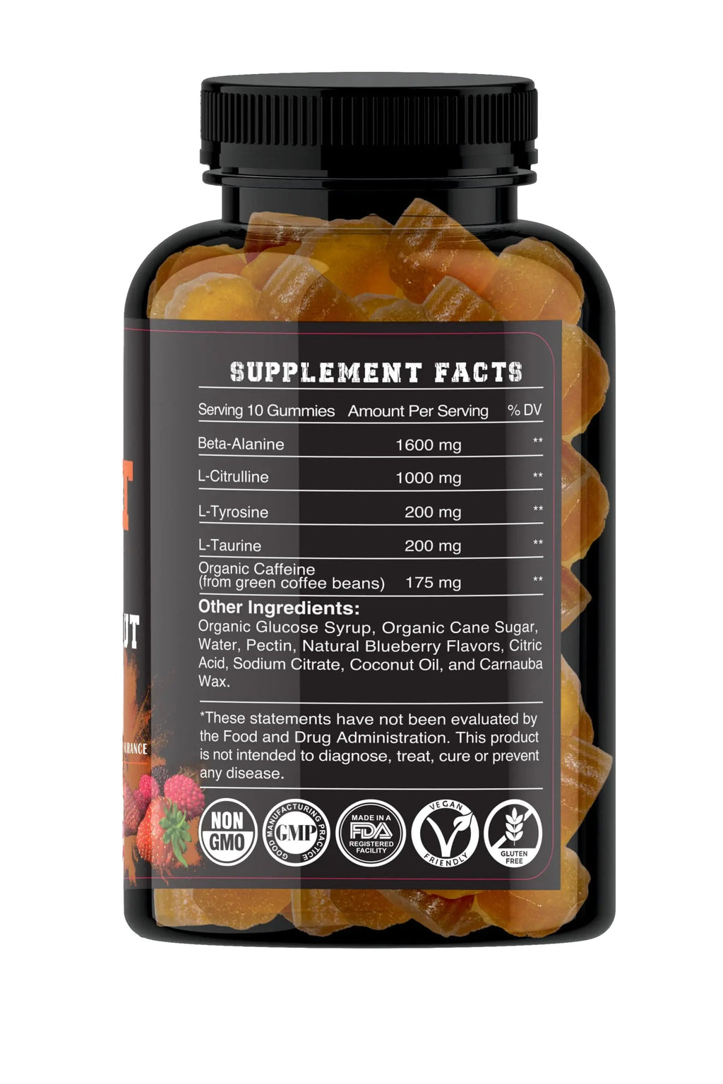 Mindset Dietary Supplement Gummies for Energy and Performance | Naturally Flavored Battle Born Supplements Au supplements