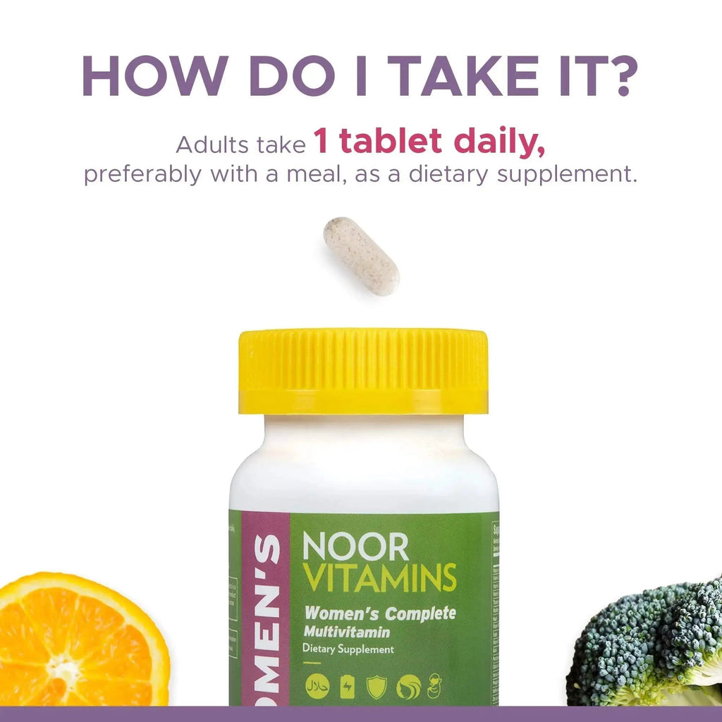 Noor Vitamins Women's Multivitamin and Omega Fish Oil Supplement Bundle Noor Vitamins Au supplements