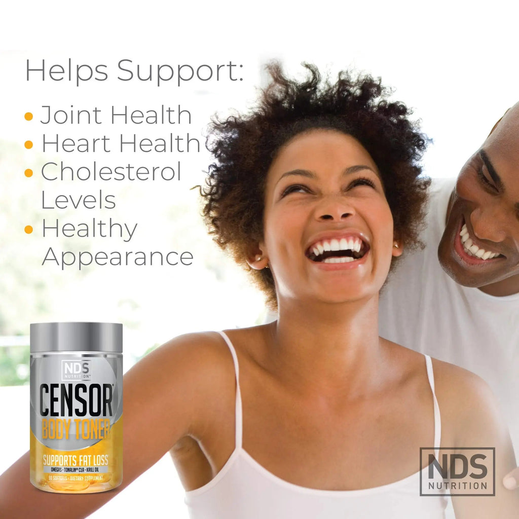 Censor NDS Nutrition Fat Loss and Body Toner with CLA, Fish Oil, Safflower and Omega 3-6-9 Blend Censor Au supplements
