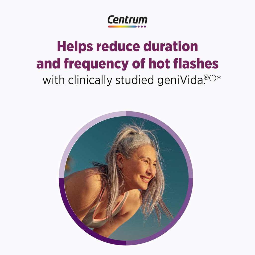 Centrum Restful Sleep Menopause Support Tablets, Supplement with Clinically Studied DailyZz and geniVida, 28 Count Centrum Au supplements