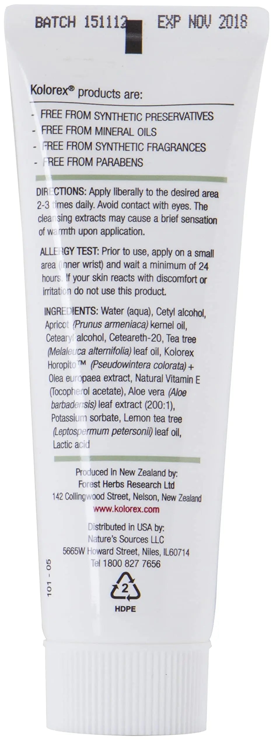 Kolorex® Vaginal CareCream, Natural Herbs soothes Intimate Areas, Replenish Sensitive Skin. Kolorex Au supplements
