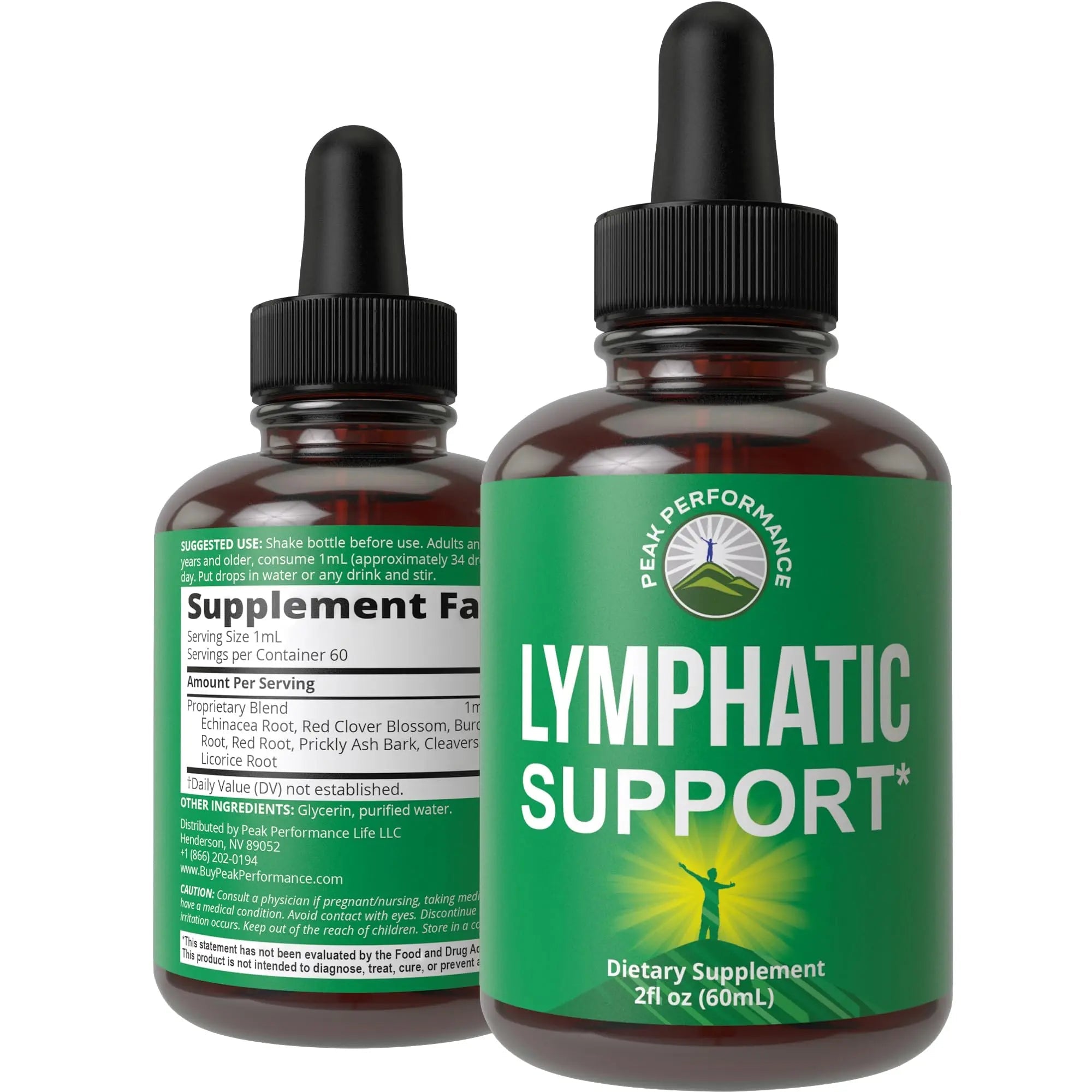 Lymphatic Drainage Drops. Sugar Free 7-in-1 Lymph Detox And Cleanse Support Peak Performance Au supplements