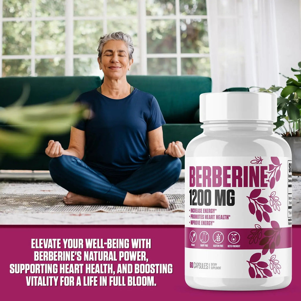 Berberine Extra Strength | #1 Rated Berberine Supplement for Heart Health, Improve Energy EPN Supplements Au supplements