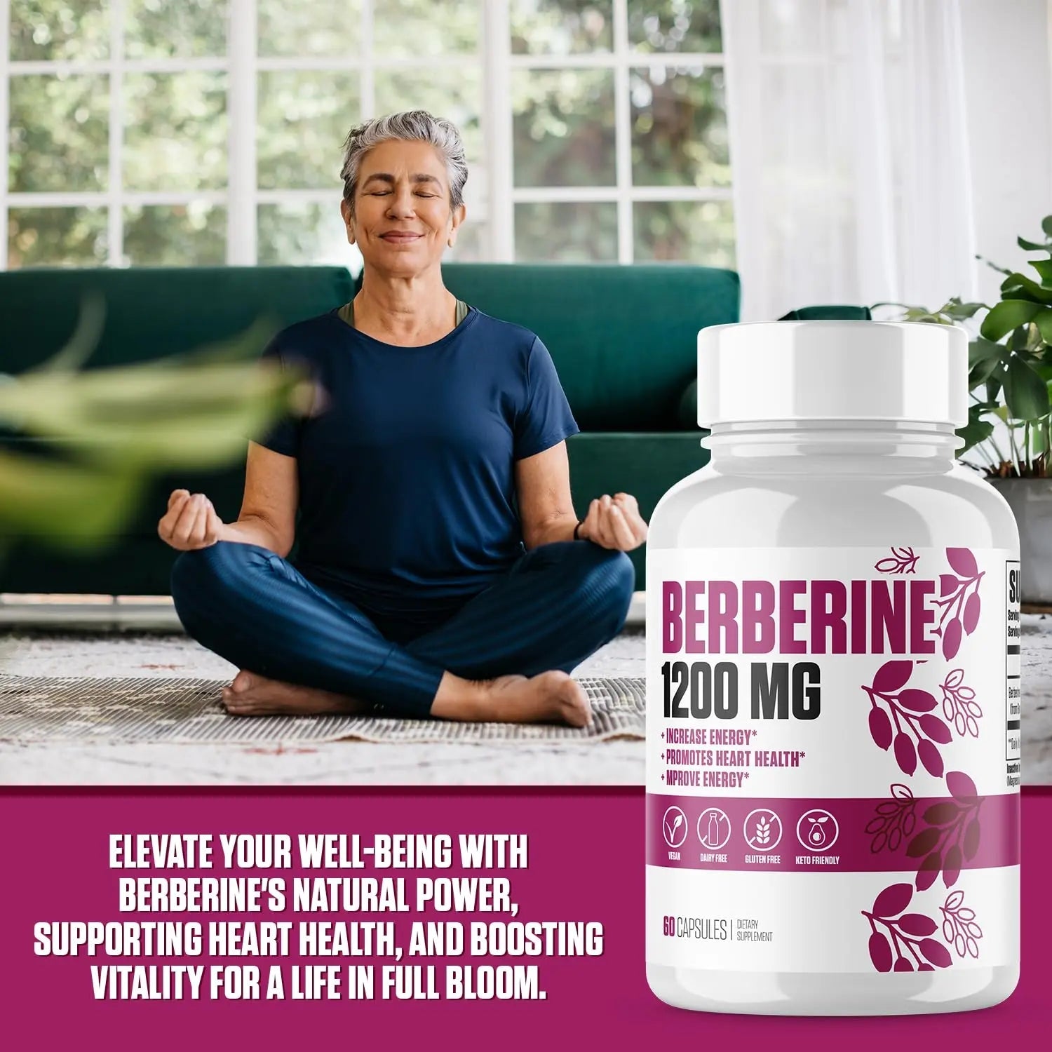 Berberine Extra Strength | #1 Rated Berberine Supplement for Heart Health, Improve Energy EPN Supplements Au supplements