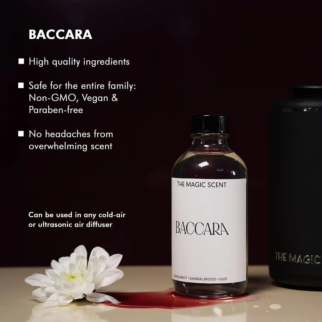 The Magic Scent "Baccara" Oils for Diffuser - HVAC, Cold-Air, & Ultrasonic Diffuser Oil Inspired THE MAGIC SCENT Au supplements