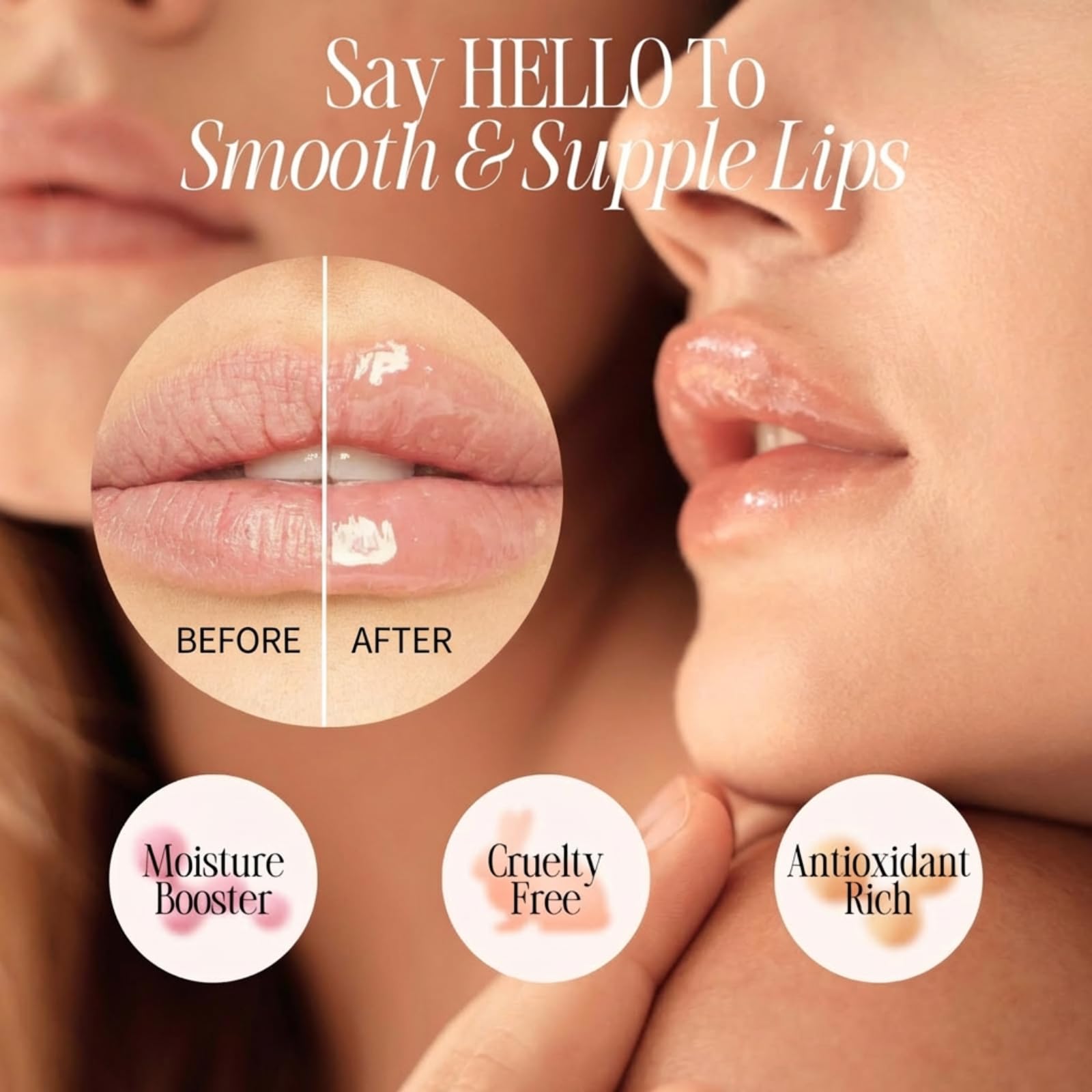 YUGLO Lip Sleeping Mask | Peach Flavor | Hydrating & Soothing Lip Treatment for  Dry, Chapped Lips
