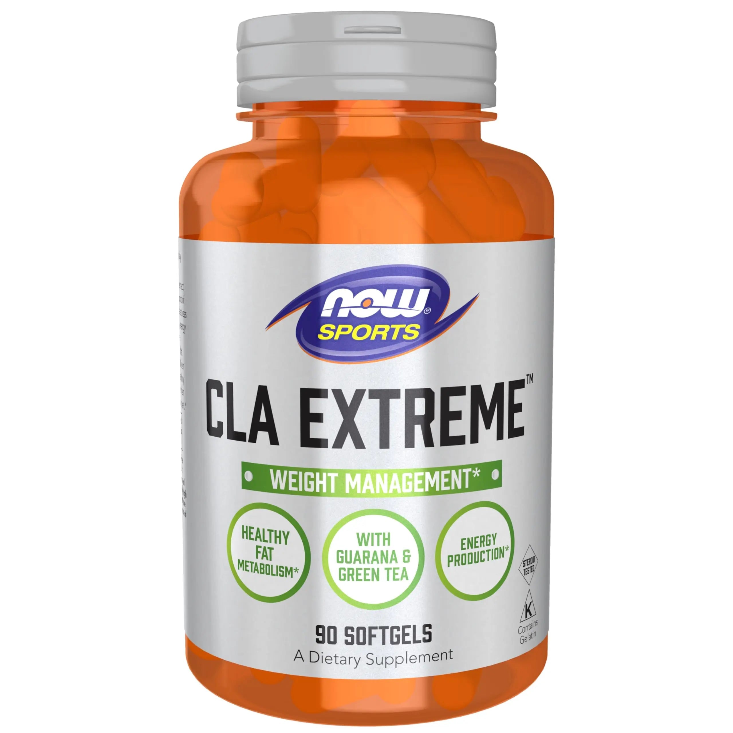 NOW Sports Nutrition, CLA Extreme™ (Conjugated Linoleic Acid) With Guarana & Green Tea NOW Au supplements