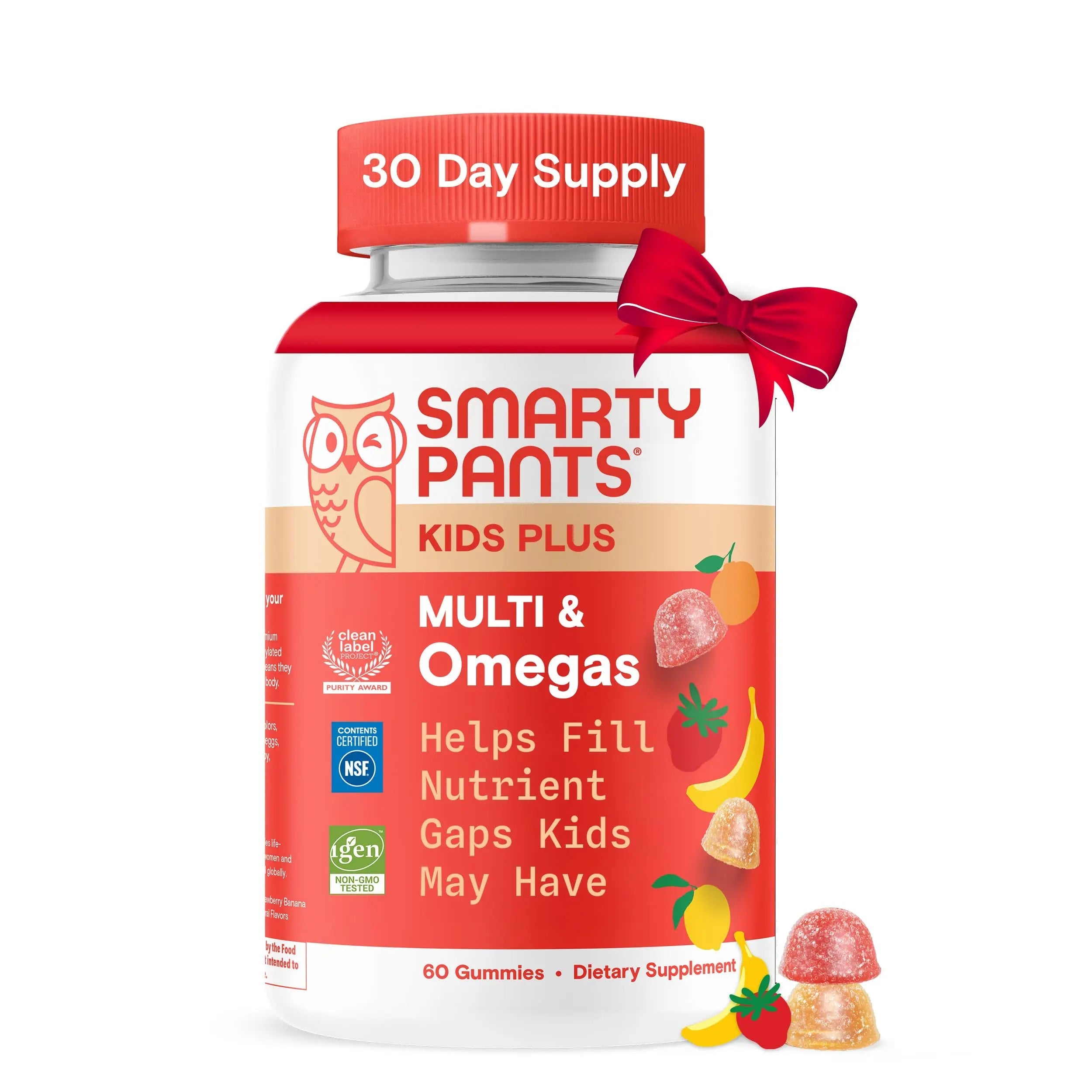 SmartyPants Kids Multivitamin Gummies - Improved Formula: Omega 3 (DHA/EPA), Vitamins D3, C, B12, B6, Vitamin A, K & Zinc SmartyPants Au supplements