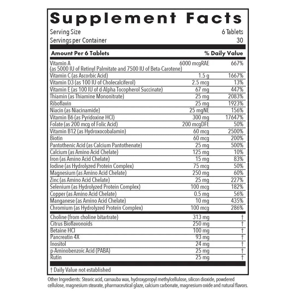 Optimox Optivite - PMS Support Supplement for Women, Period Multivitamin for Hormone Balance with Vitamin B6 & Iron, Hormone Support Vitamin - 180 Tablets Optimox Au supplements