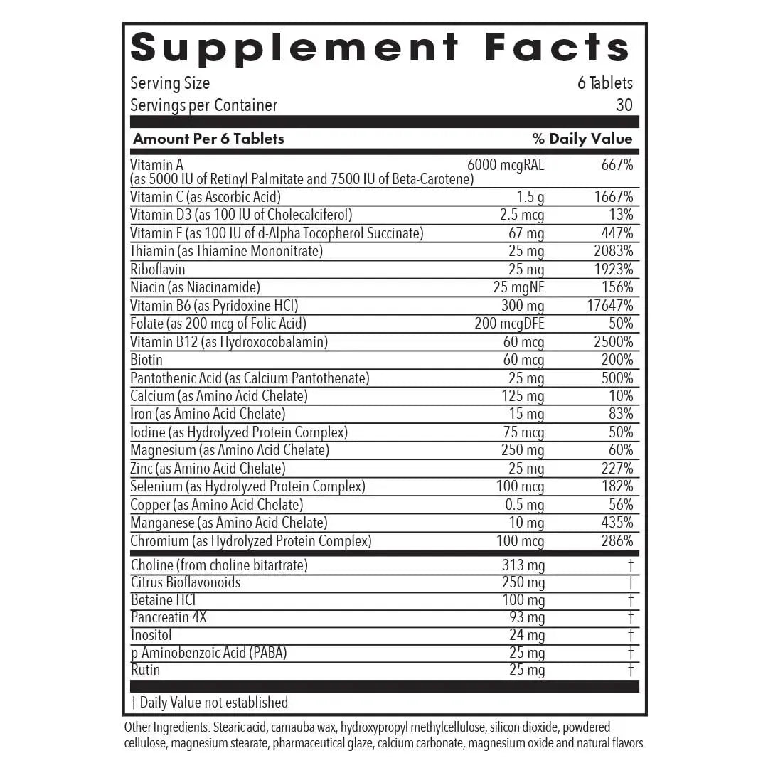 Optimox Optivite - PMS Support Supplement for Women, Period Multivitamin for Hormone Balance with Vitamin B6 & Iron, Hormone Support Vitamin - 180 Tablets Optimox Au supplements