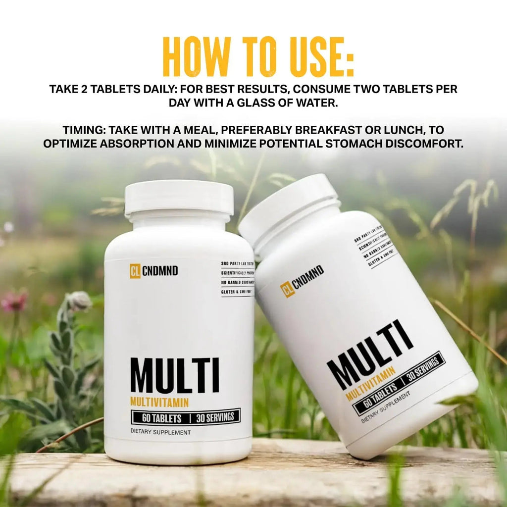 CONDEMNED Multivitamin for Men & Women | for Overall Wellness | Essential Vitamins, Minerals, & Nutrients CONDEMNED Au supplements
