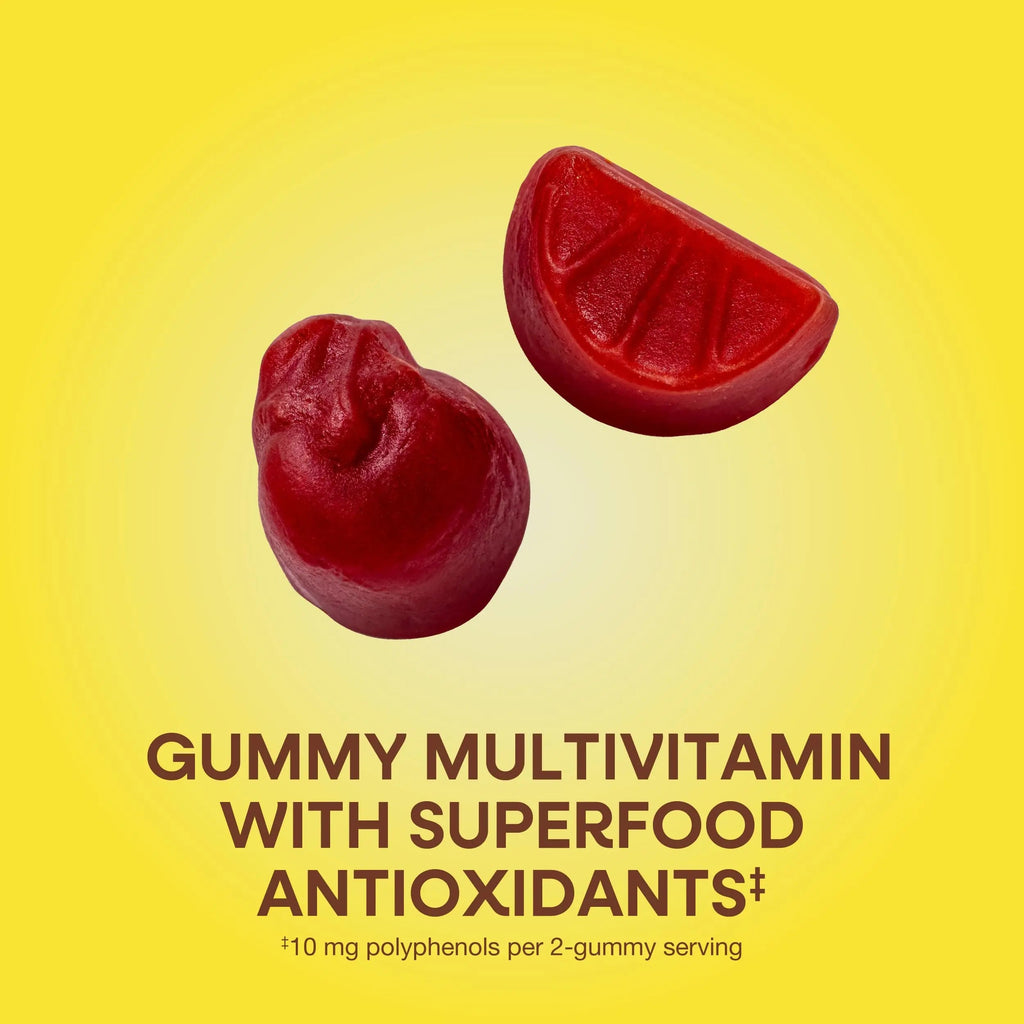 Nature's Way Alive! Men's Multivitamin Gummies, Supports Energy Metabolism*, Muscle Function*, Superfood Antioxidants(1) Nature's Way Au supplements