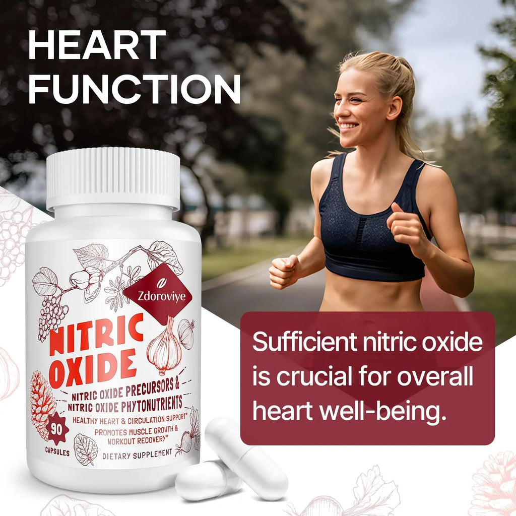 Zdoroviye Nitric Oxide Supplement for Men Women, Nitric Oxide Precursor & Nitric Oxide Zdoroviye Au supplements