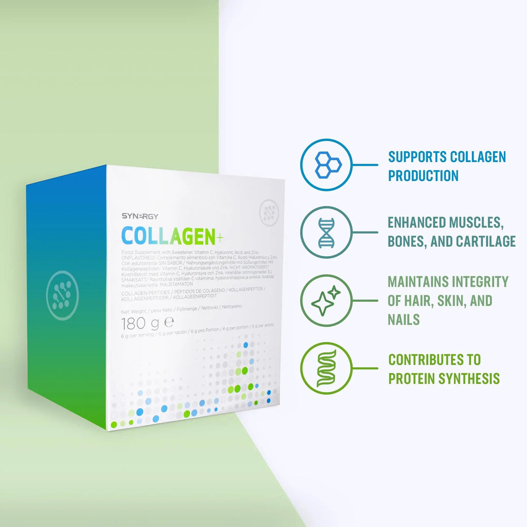Synergy Worldwide Collagen+ 30 doses | 5810mg Collagen with Vitamin C, Hyaluronic Acid and Zinc Synergy Worldwide Au supplements