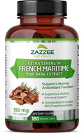 Zazzee Extra Strength French Maritime Pine Bark Extract, 350 mg Per Capsule Zazzee Au supplements