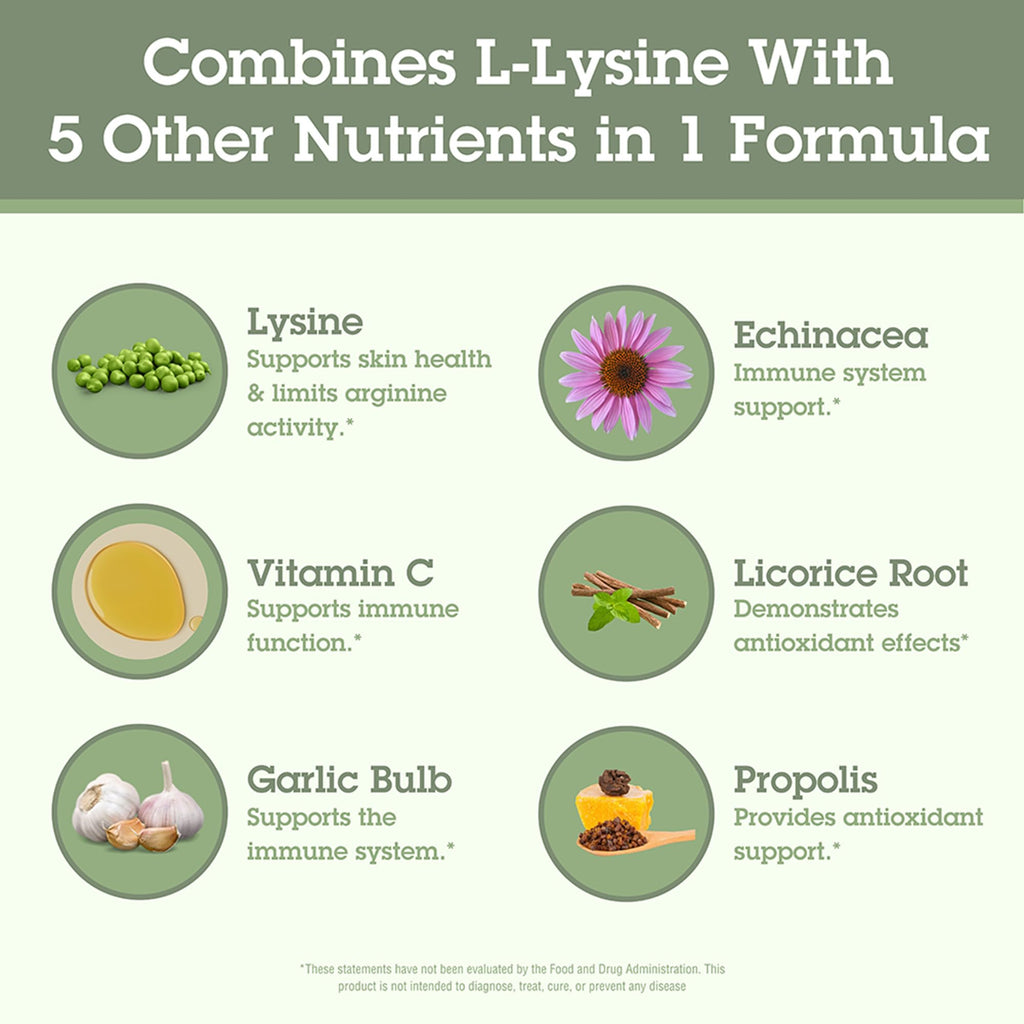 Quantum Health Super Lysine+ / Advanced Formula Lysine+ Immune Support with Vitamin C, Echinacea, Licorice, Propolis, Odorless Garlic (90 Tablets)