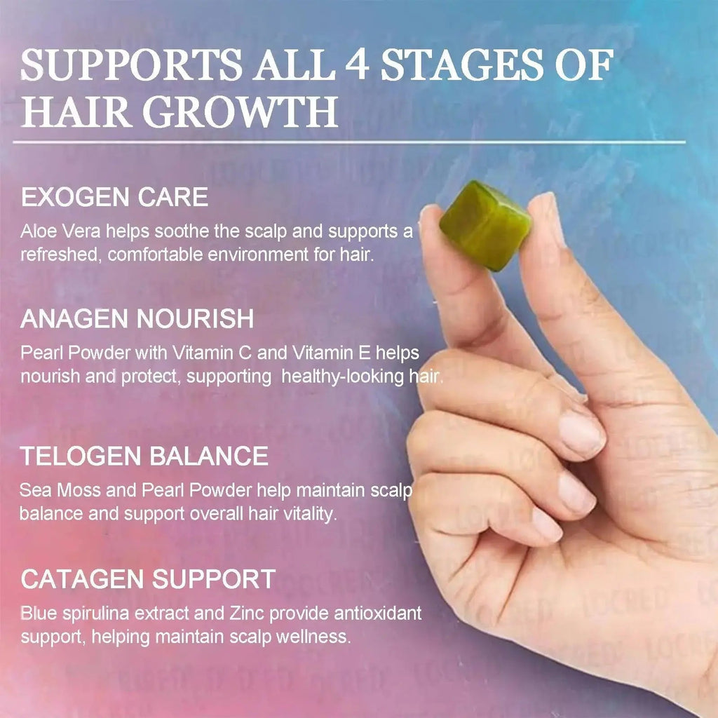 Giamau Revive Hair Gummies, Sea Moss Gummies, Natural Nutrient Blend for Hair Health Support – Gluten-Free, No Harsh Chemicals, 60 Gummies (1) Giamau Au supplements