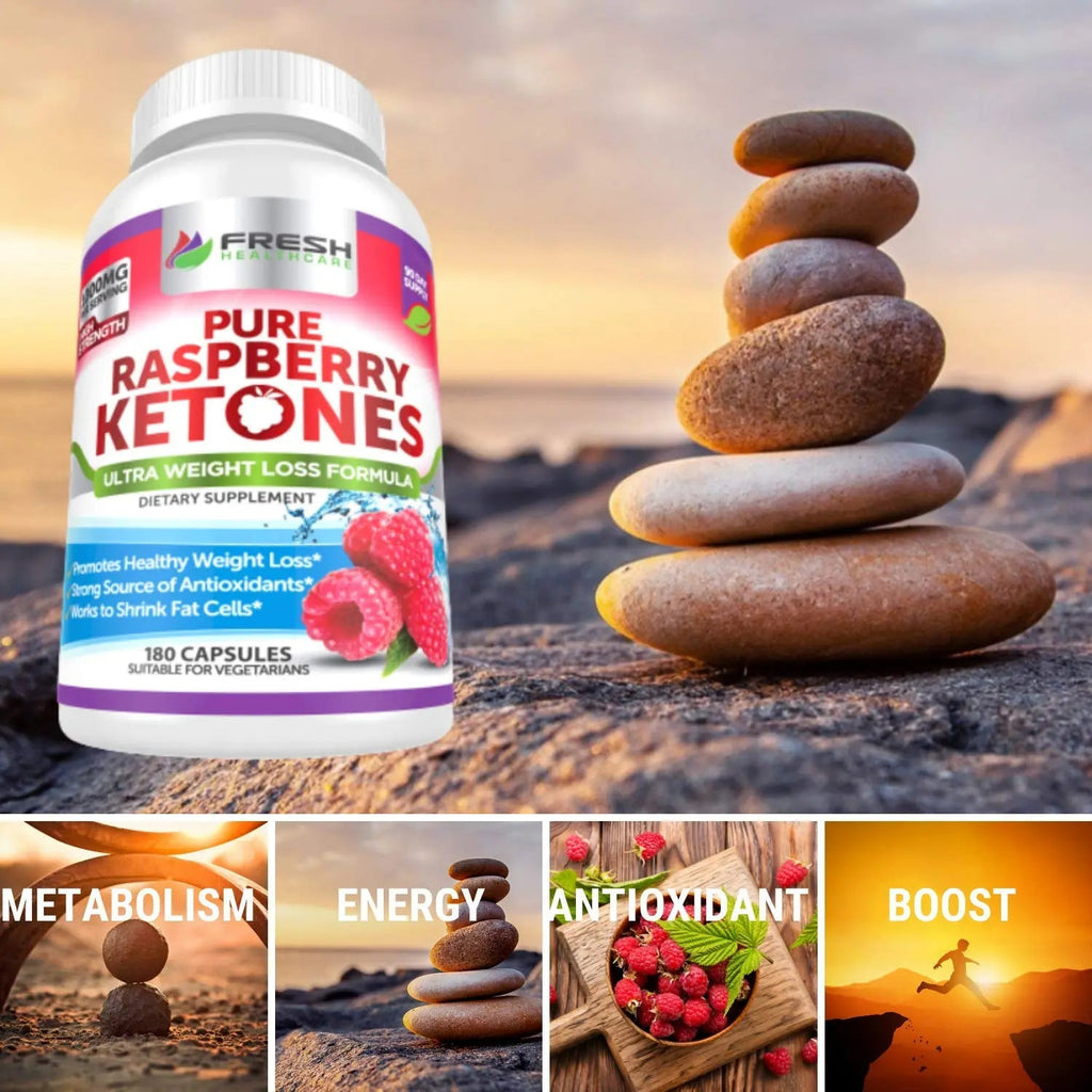 FRESH HEALTHCARE Pure 100% Raspberry Ketones Max 1000mg Per Serving - 3 Month FRESH HEALTHCARE Au supplements