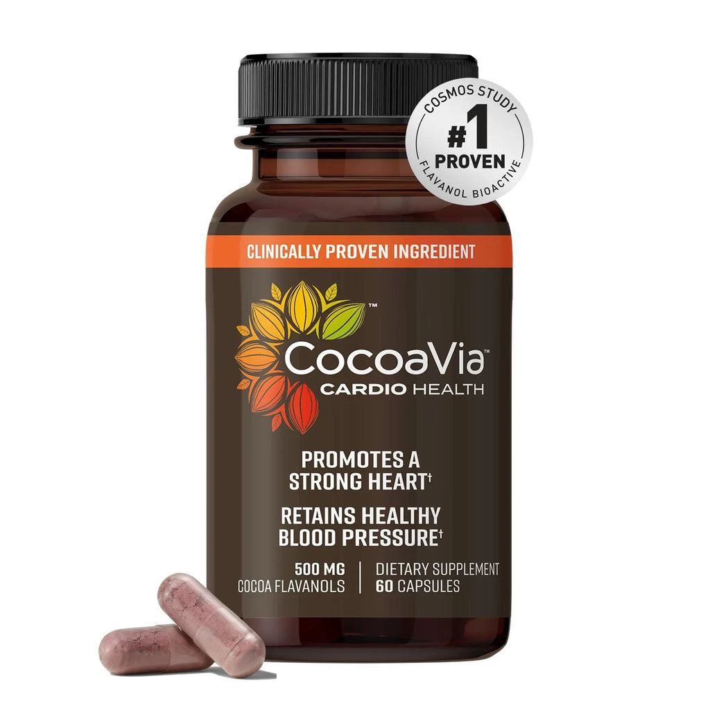 CocoaVia Cardio Health Supplement, 30 Day, 500mg Cocoa Flavanols, Support Heart Health CocoaVia Au supplements