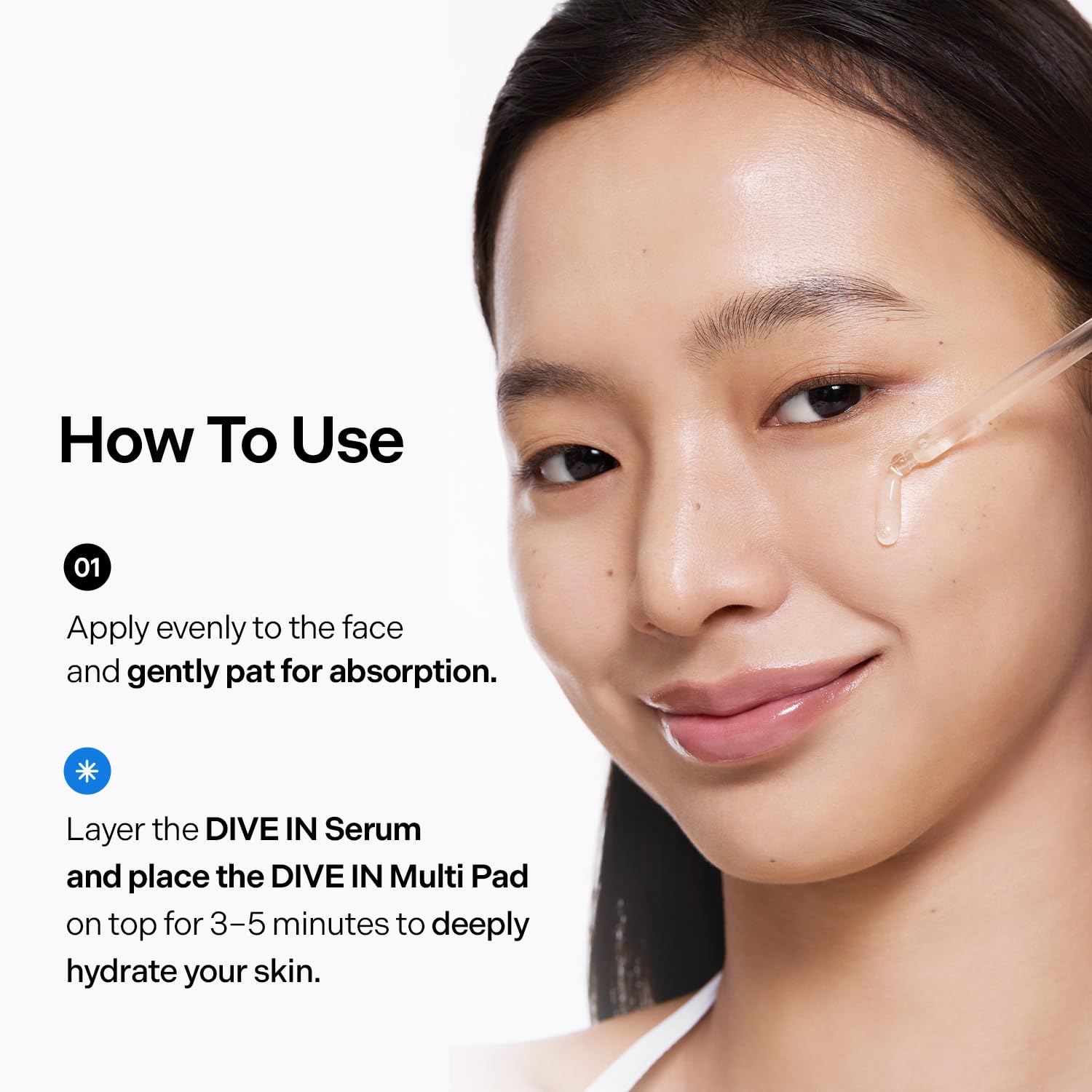 Torriden DIVE IN Hyaluronic Acid Serum for Deep Hydration | Korean K-Beauty Glass Skin Plump Glow