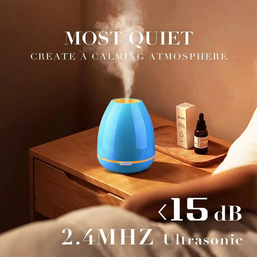 Essential Oil Diffuser for Bedroom Small Humidifier for Home Cool Mist Scent Diffuser 300ml 20 Hours Fashome Au supplements