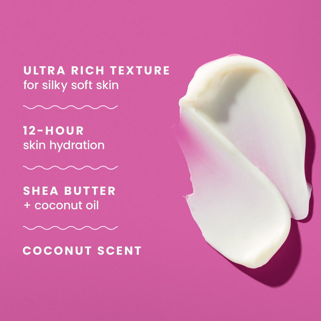 Hawaiian Tropic After Sun Body Butter with Coconut Oil, 8oz, After Sun Lotion, Moisturizing Body Lotion, After Sun Moisturizer