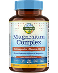 Terranics Magnesium Complex Supplement with Glycinate, Citrate, Taurate & Malate | Supports Nerve & Mood Health | Includes Ashwagandha, L-Theanine, Vitamin D3 & B6 | 120 Capsules | Non-GMO Terranics Au supplements