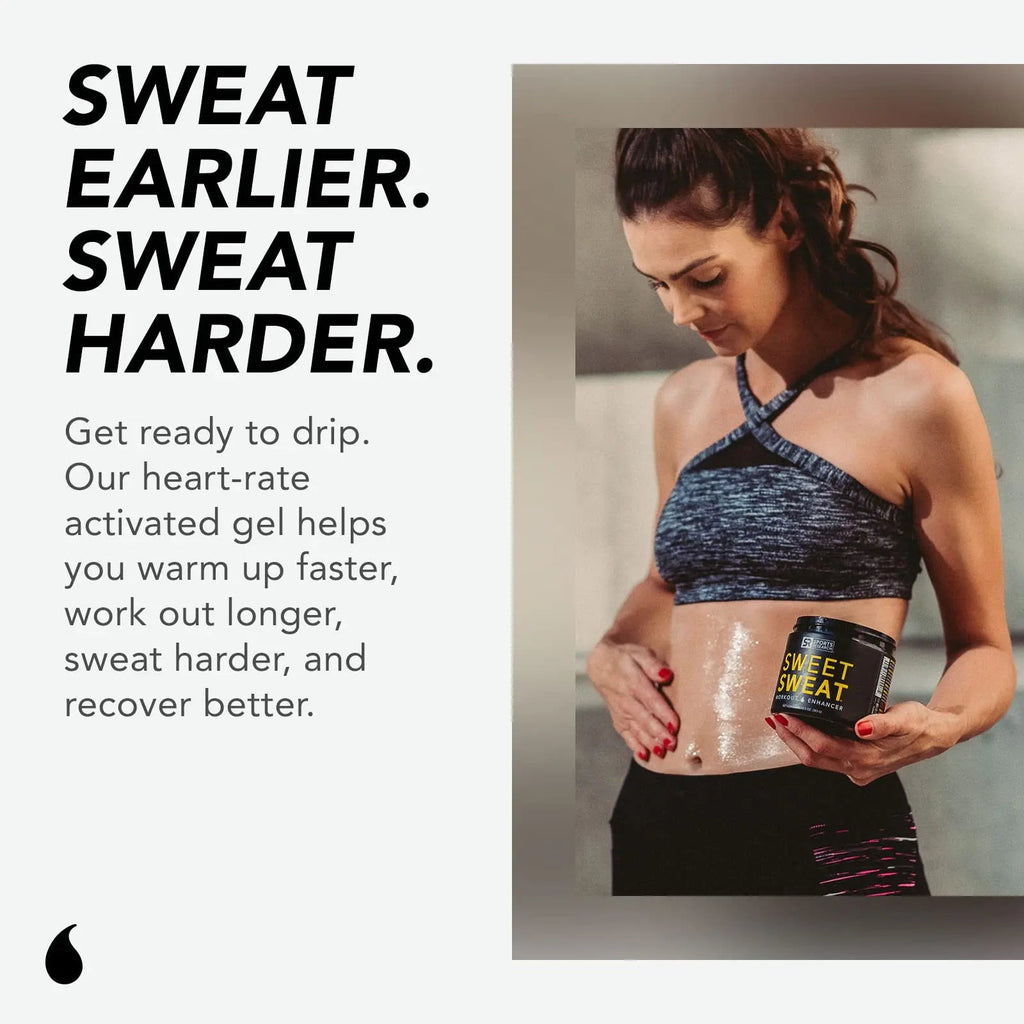 Sweet Sweat 'Workout Enhancer' Gel - Maximize Your Exercise & Sweat Faster - 13.5oz Sports Research Au supplements