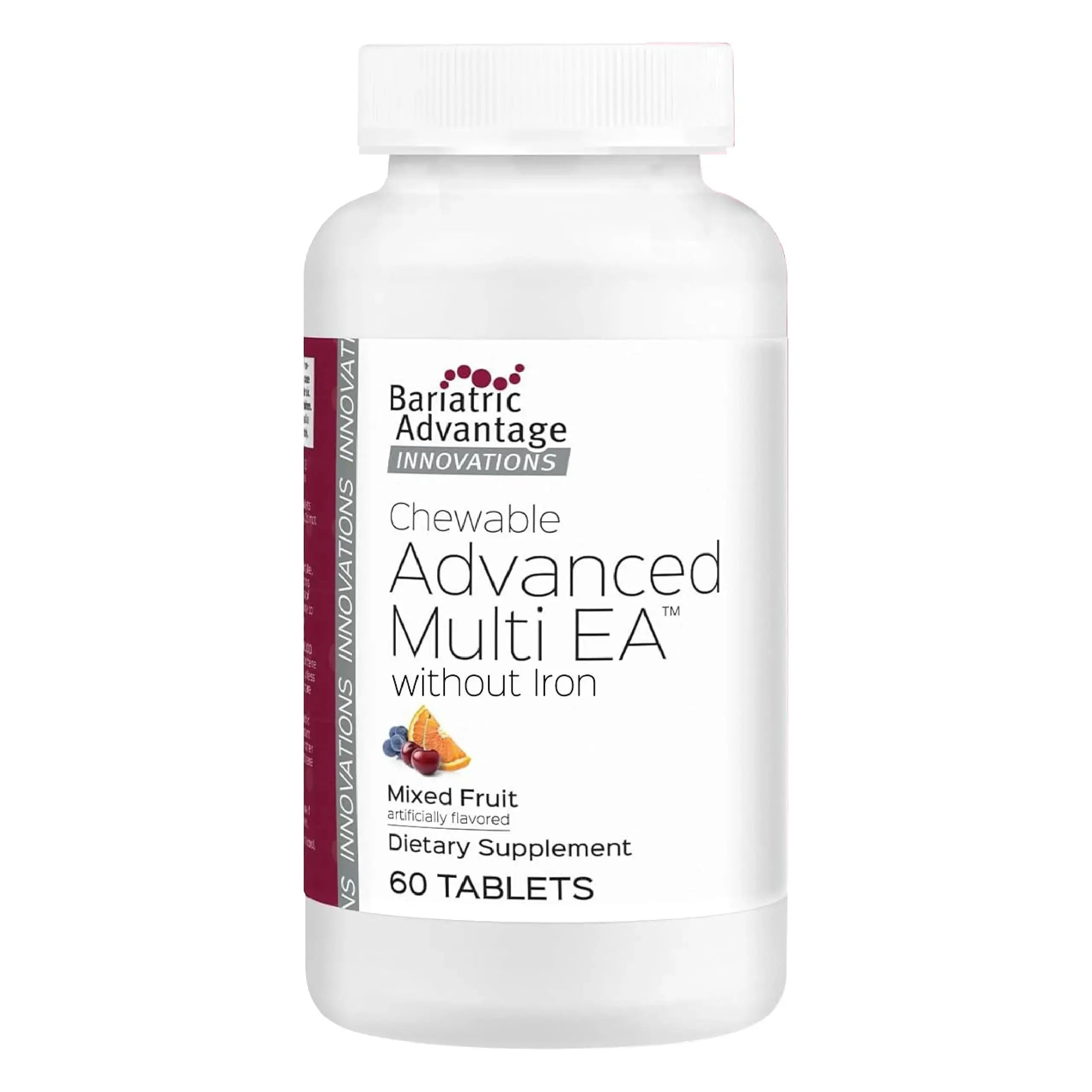 Bariatric Advantage Chewable Advanced Multi EA Without Iron - High Potency Daily Multivitamin - for Bariatric Surgery Patients Including Bariatric Advantage Au supplements