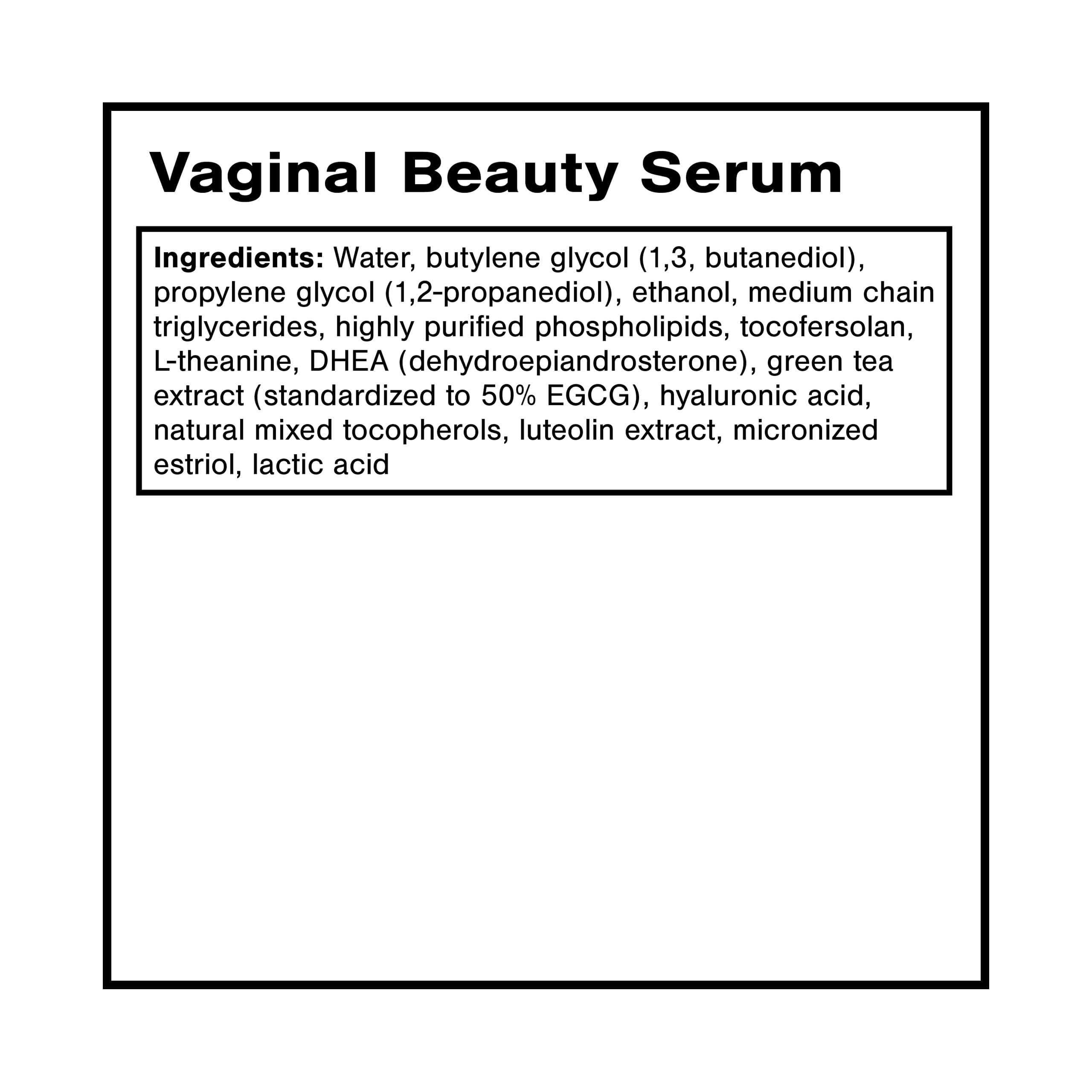 Quicksilver Scientific Vaginal Beauty Serum 1 fl oz (30ml) Quicksilver Scientific Au supplements