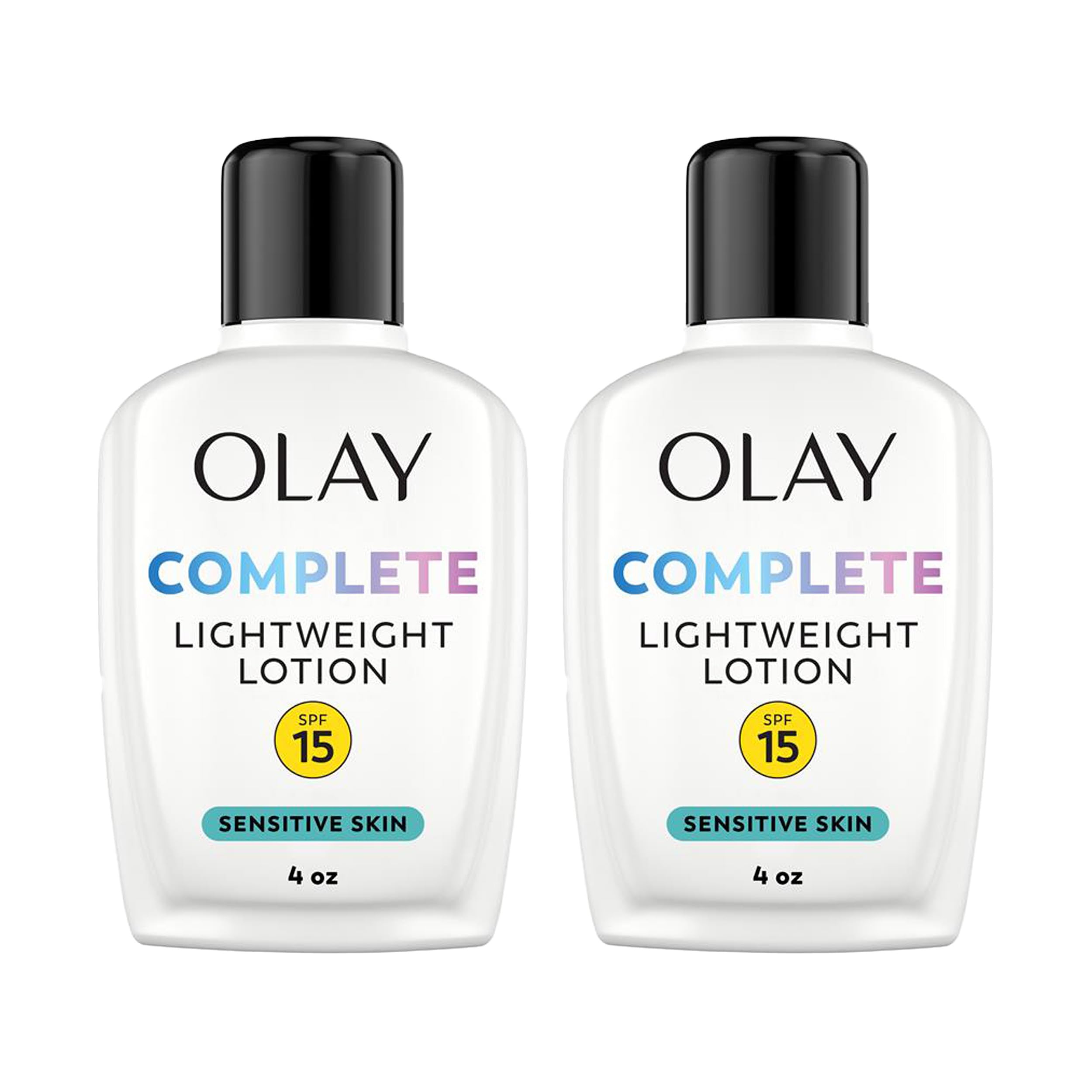 Olay Face Moisturizer, Complete with Sunscreen SPF 15, Daily Facial Lotion for Normal Skin, Lightweight Hydrating Broad Spectrum Sun Protection