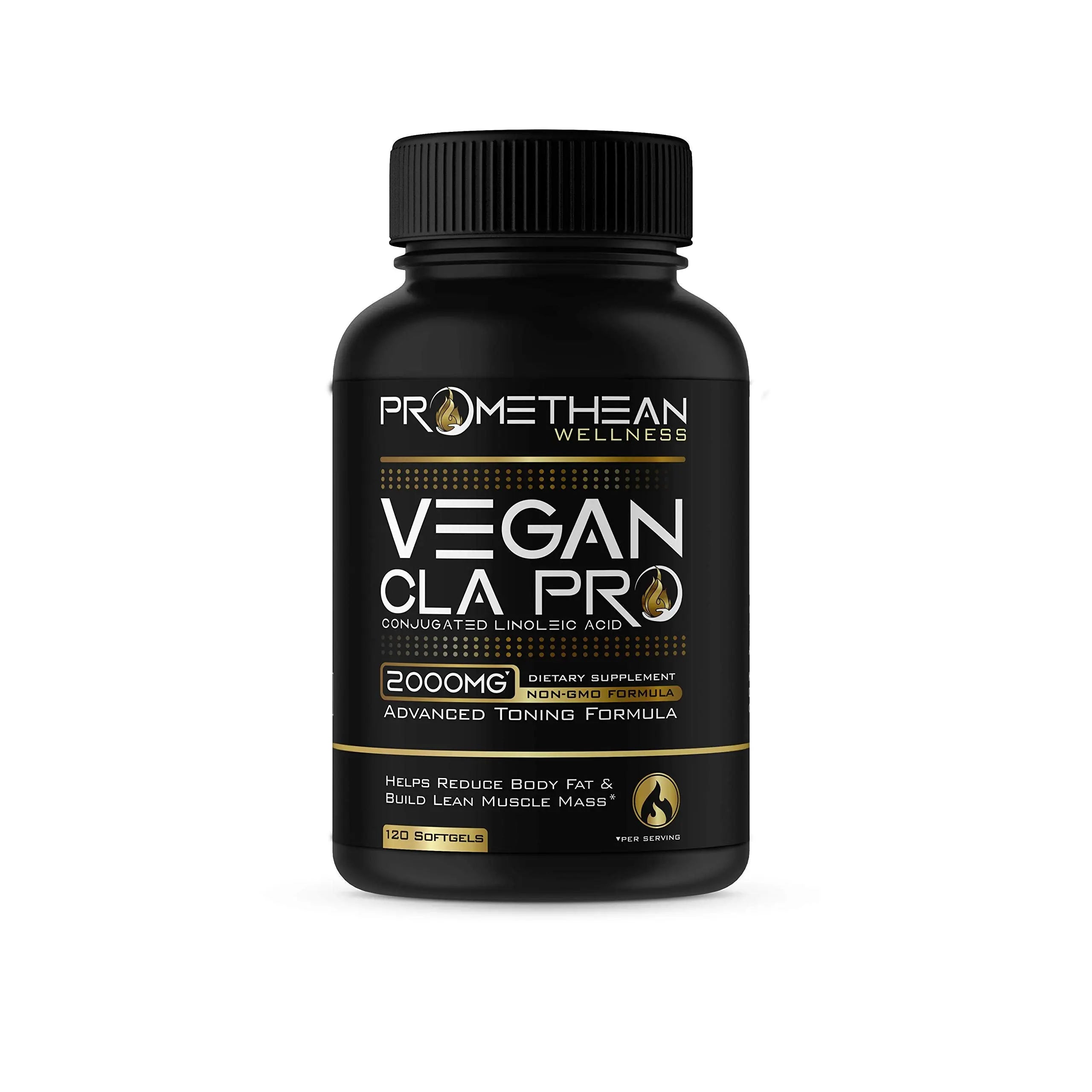 Vegan CLA Pro 2000 mg Pure Premium CLA Safflower Oil Conjugated Linoleic Acid Best Promethean Wellness Au supplements