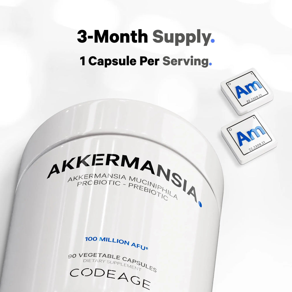 Codeage Akkermansia Muciniphila Probiotic Supplement - 3-Month Supply of Akkermansia Codeage Au supplements